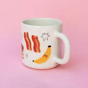 Scribbly Breakfast Mug