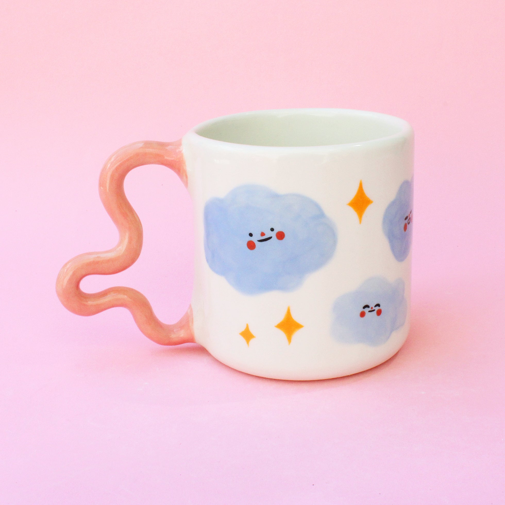 Wiggly Cloud Mug ✦ Seconds ✦