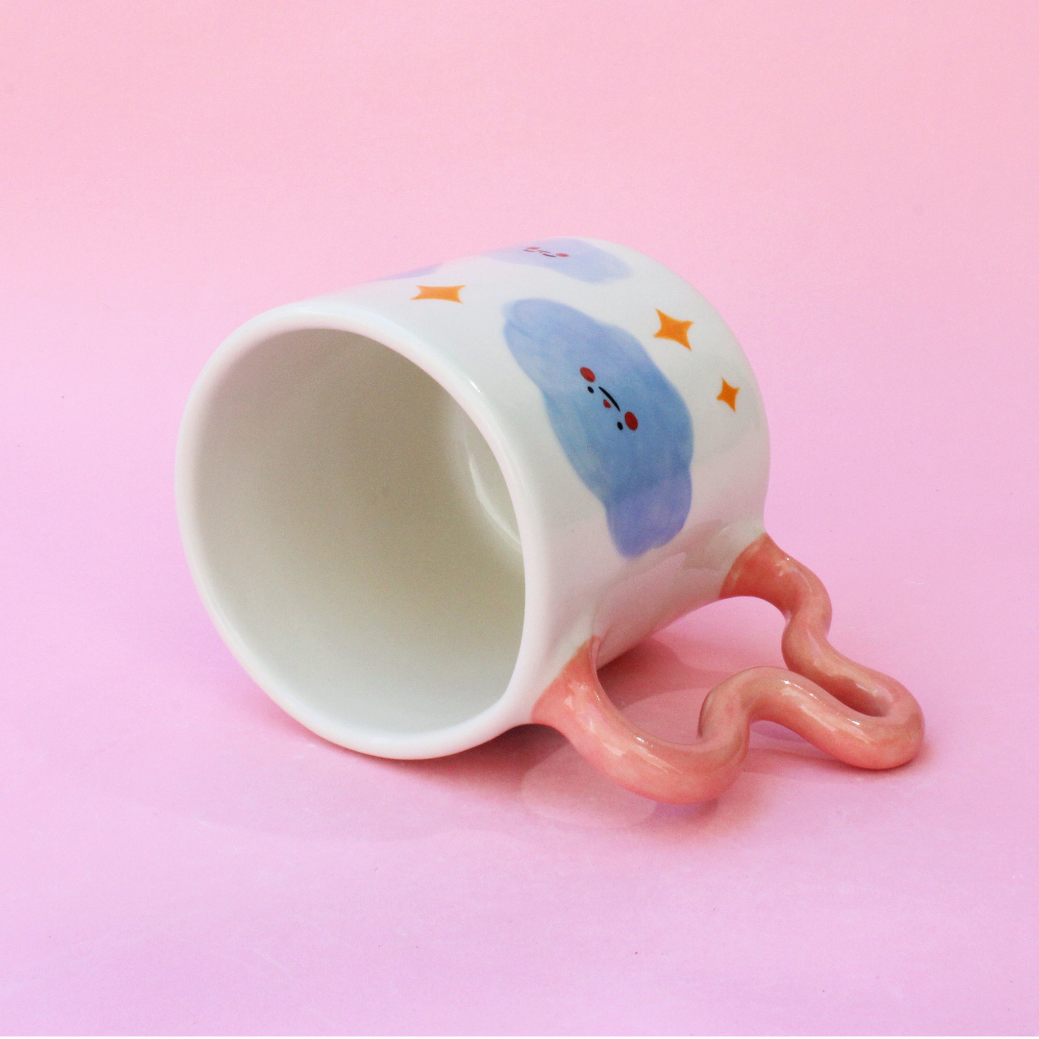 Wiggly Cloud Mug ✦ Seconds ✦