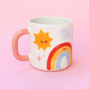 Rainbow Sun Mug