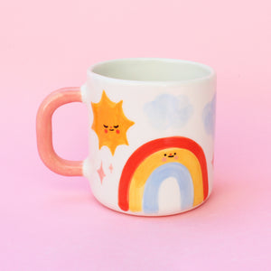 Rainbow Sun Mug