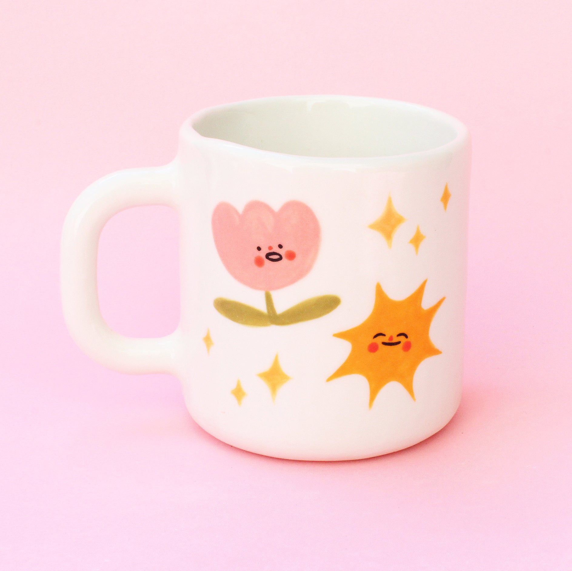 Tulip and Butterfly Mug