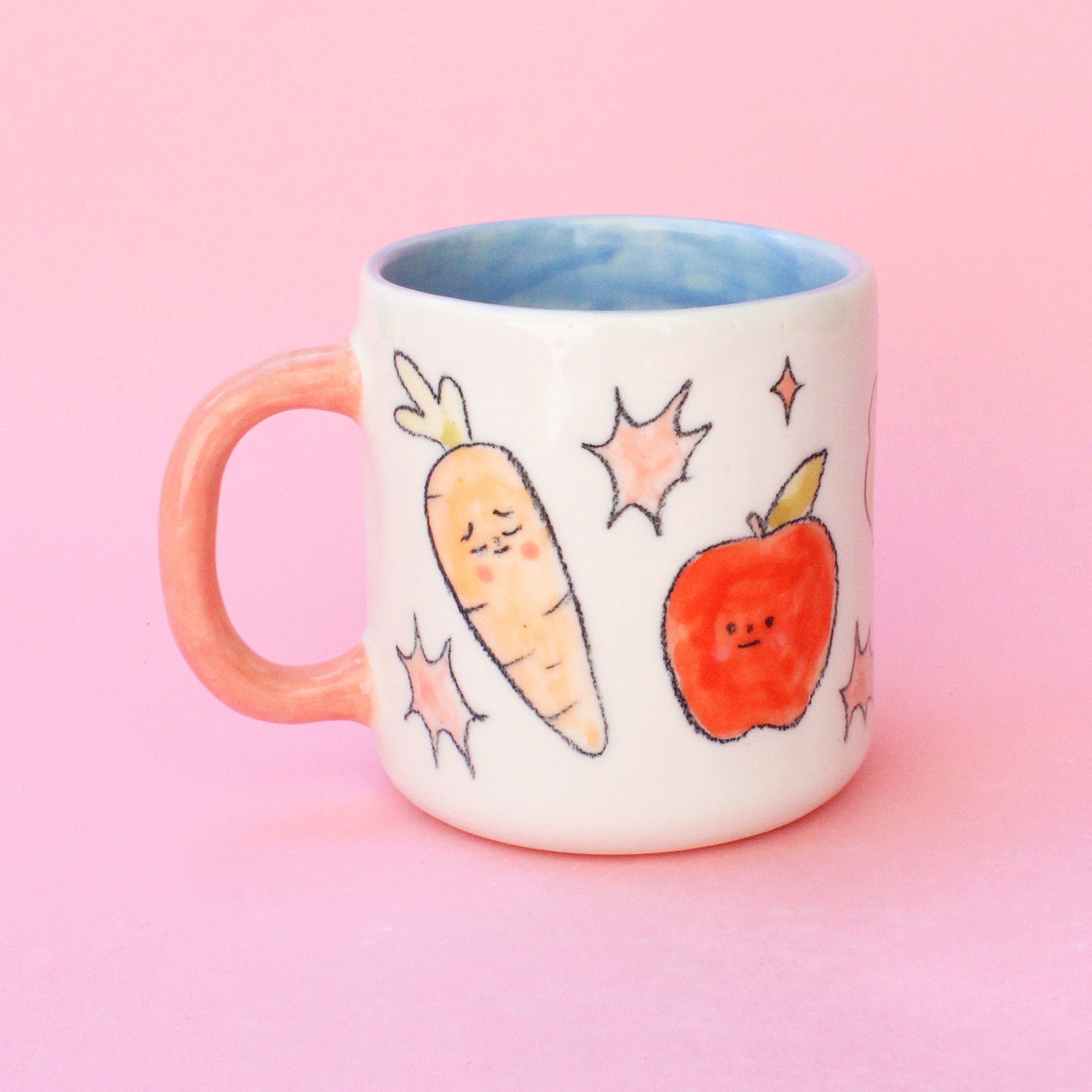 Scribbly Veggie Mug