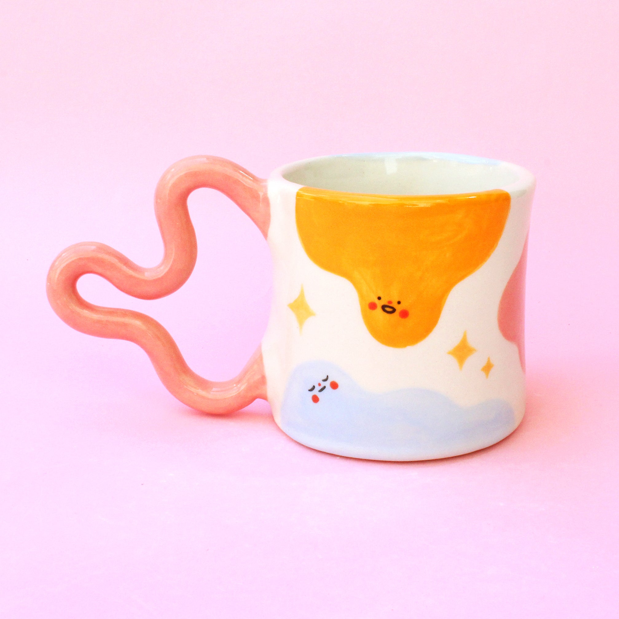 Wiggly Handle Talking Mug ✦ Seconds ✦