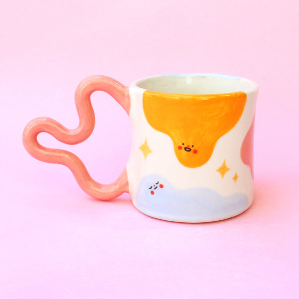 Wiggly Handle Talking Mug ✦ Seconds ✦ – Aubrey Aiese