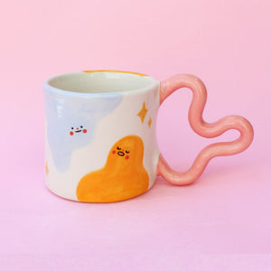 Wiggly Handle Talking Mug ✦ Seconds ✦